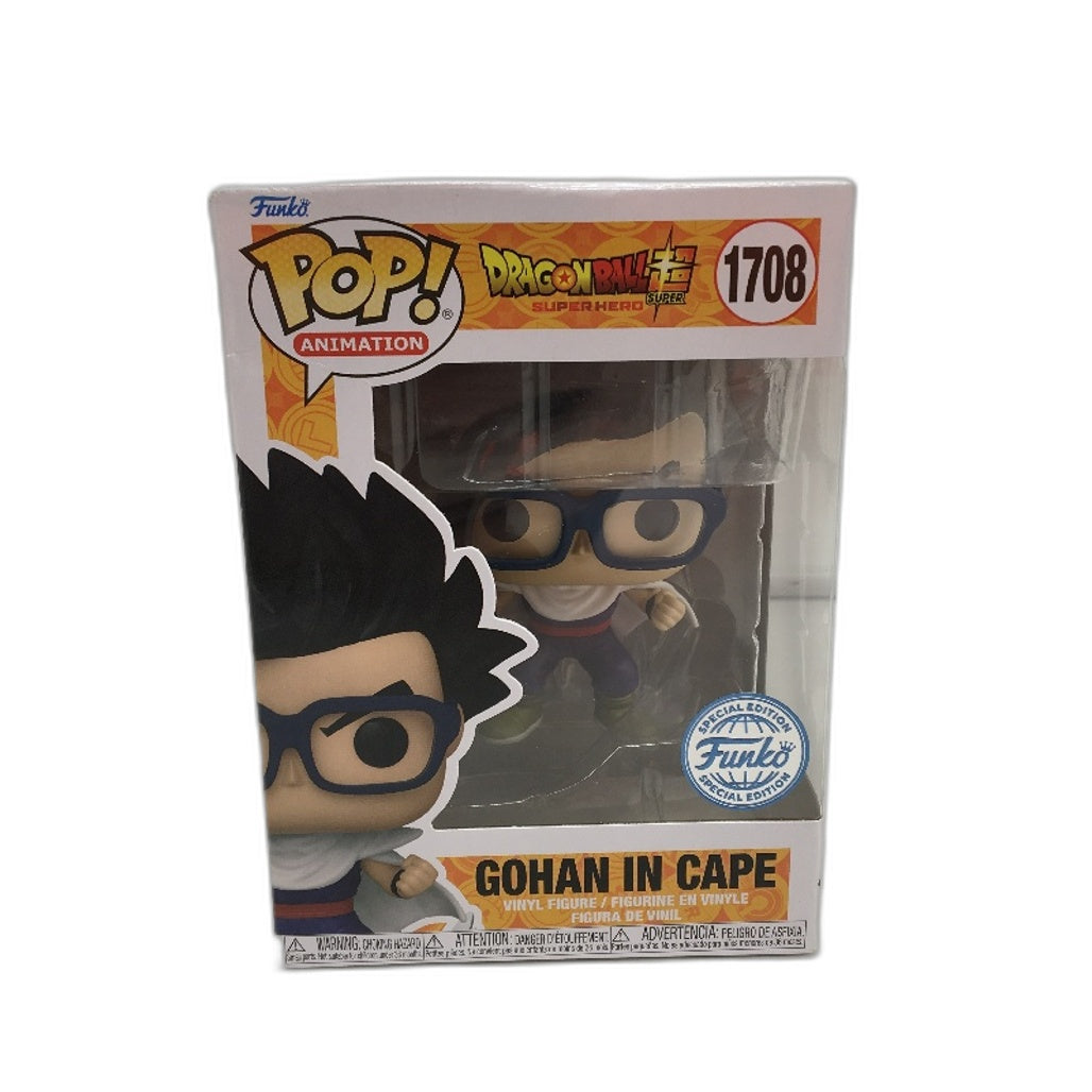 Funko Pop Vinyl Action Figurine Dragon Ball Super Gohan In Cape #1708 NEW