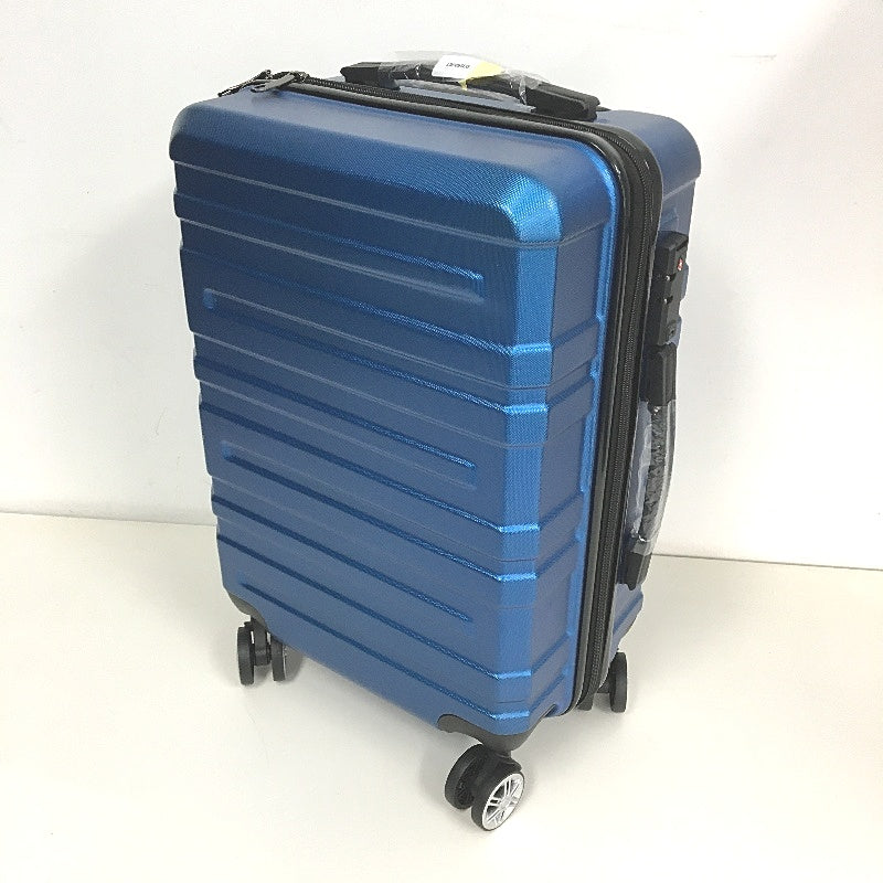 Alfordson Hero 20" Carry On Blue Hardshell Luggage Suitcase TSA Lock NEW