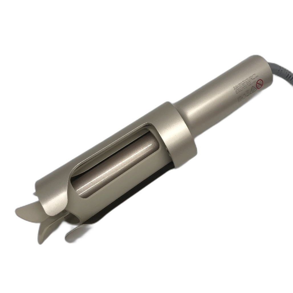 Tymo CurlPro Plus Curling Iron Automatic Rotating Ceramic Tangle Free Gold DEMO