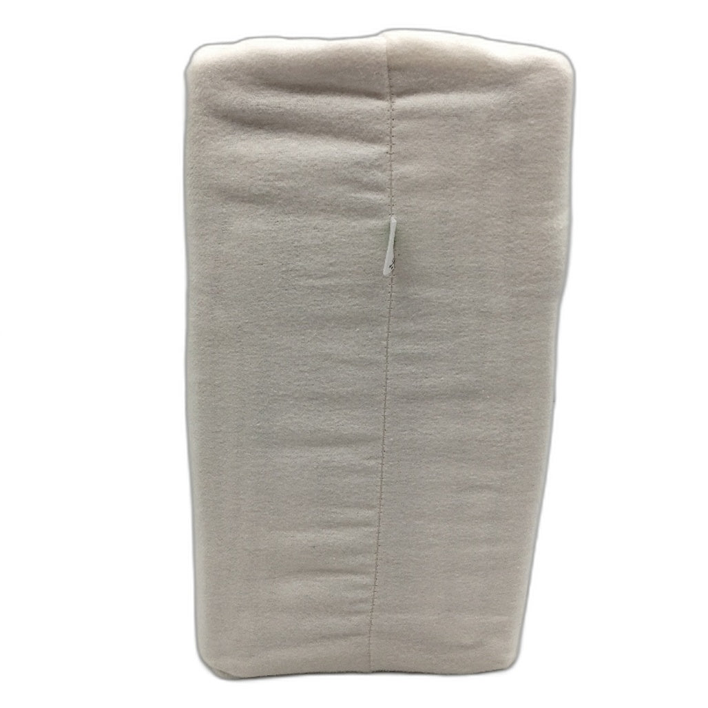 Organics by Kirkton House Cotton Flannelette White Fitted Sheet Set QUEEN NEW
