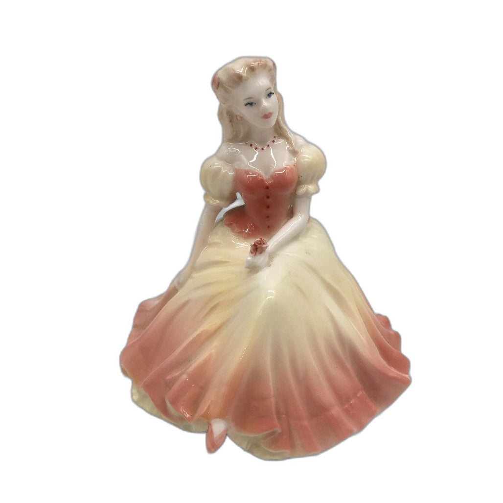 Coalport 1995 Bone China Made In England Hand Decorated Debutantes Beth Figurine