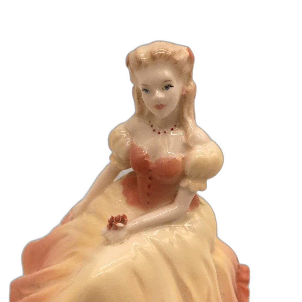 Coalport 1995 Bone China Made In England Hand Decorated Debutantes Beth Figurine
