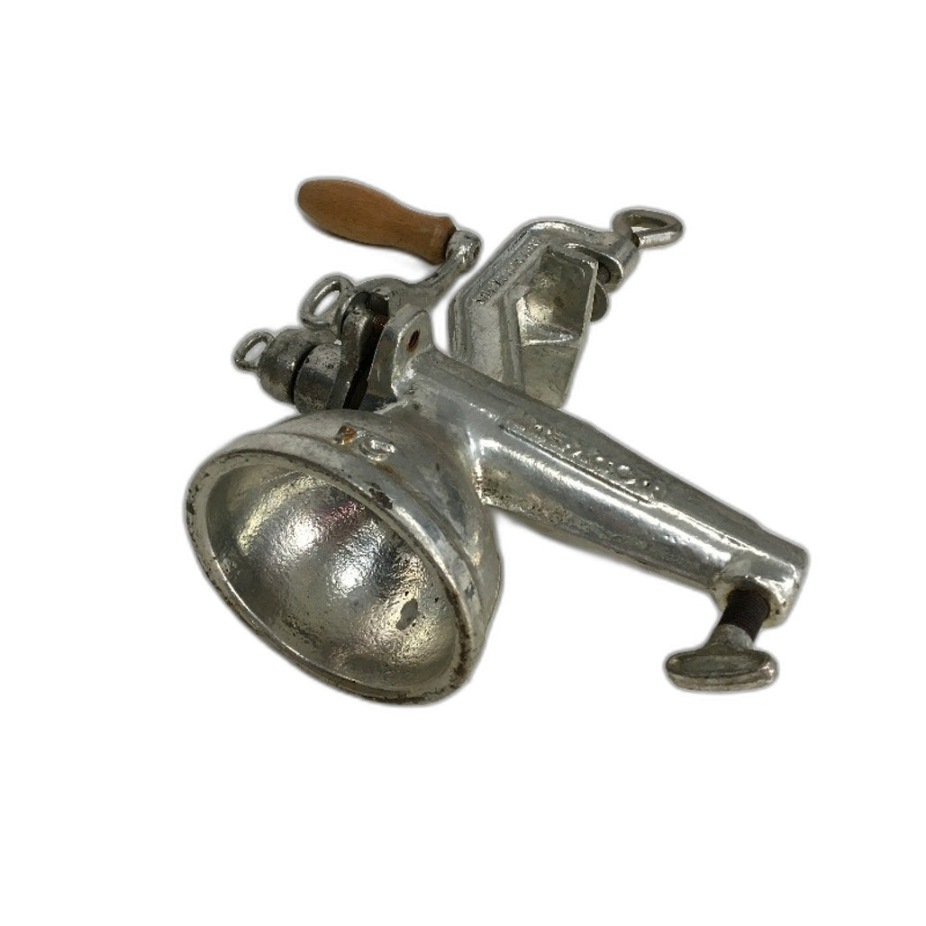 VINTAGE Czechoslovakia Porkert 2A Cast Iron Table Clamped Meat Grinder Mincer