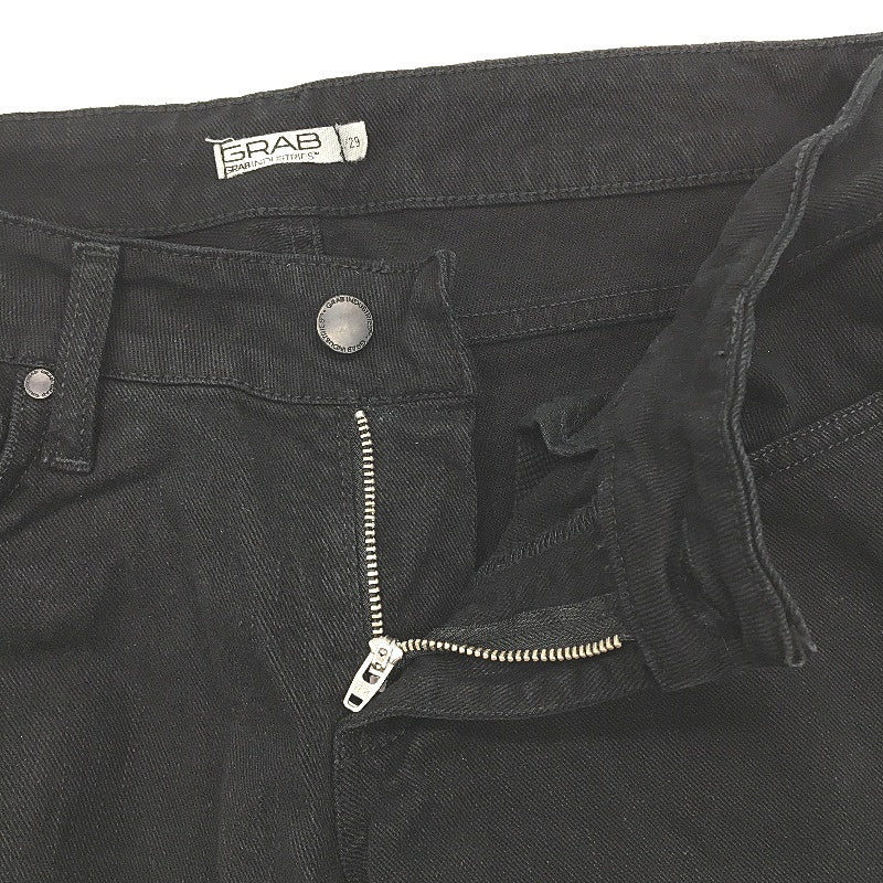 Grab Industries Low Rise Black Denim Skinny Jeans Ladies Size 11/29