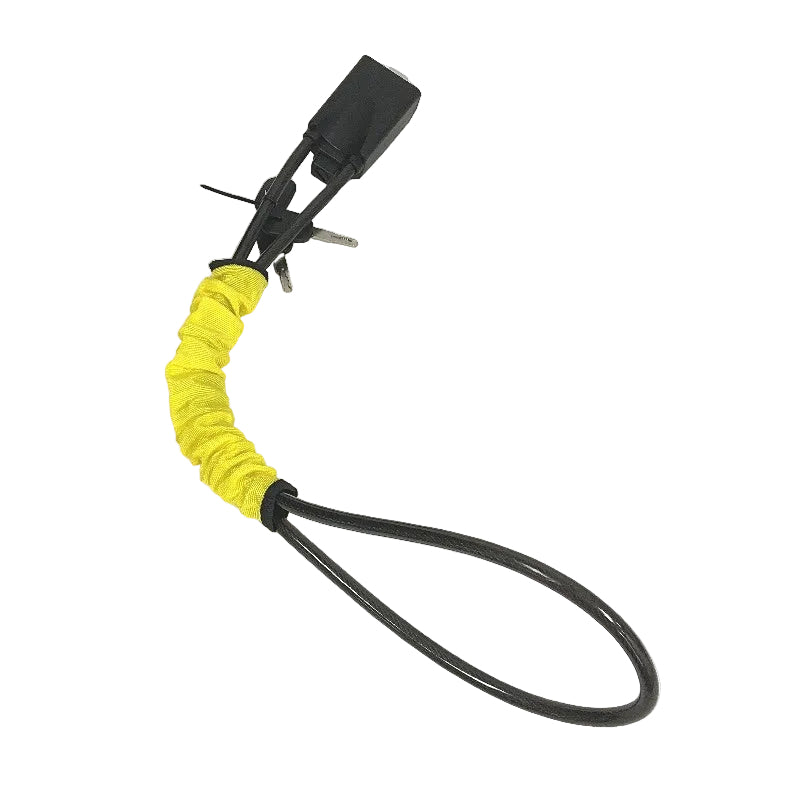 Steering Wheel Lock Easy Install Strong Light Tempered Steel Durable Yellow NEW