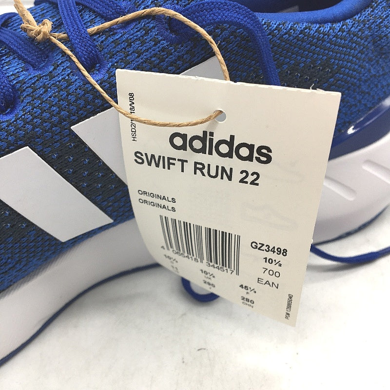 Adidas Originals Swift Run 22 Royal Blue Fabric Sneakers Mens Size US 11 NEW