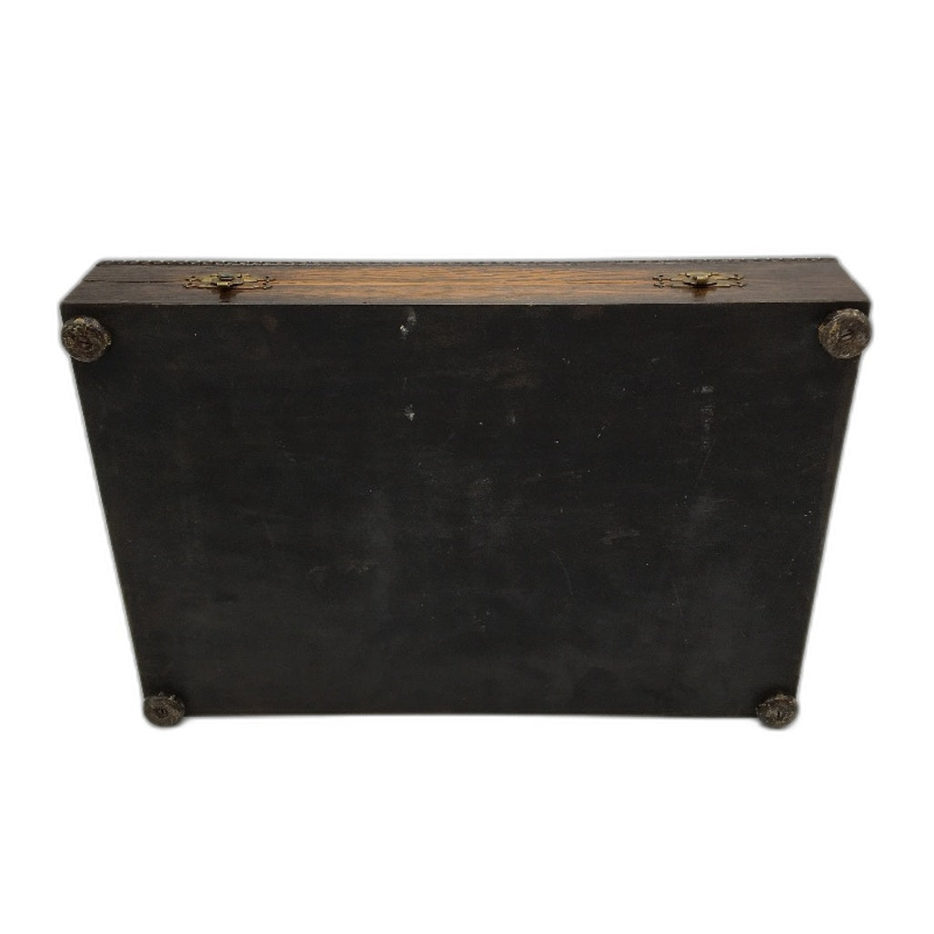 ANTIQUE Viners Ltd England Sheffield EPNS Silver Cuttlery Set In Wooden Box