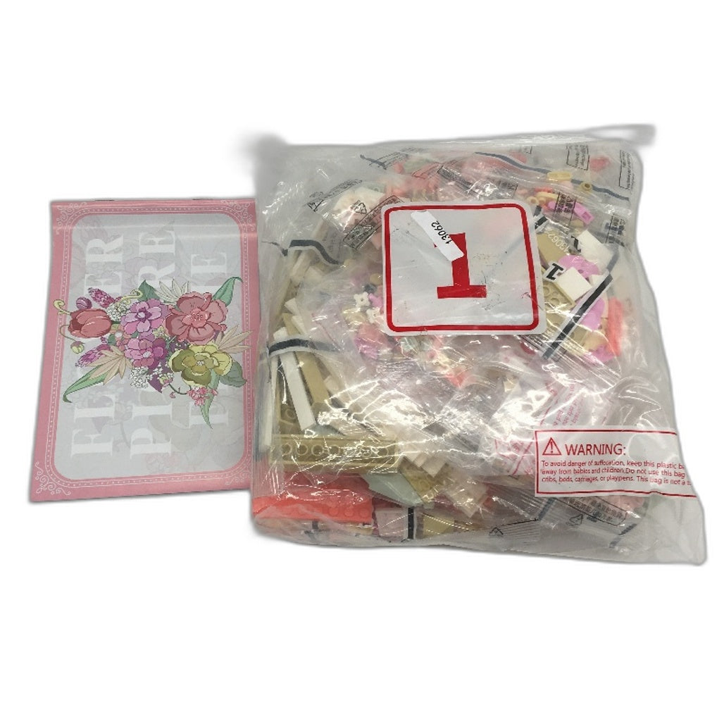 Flower Picture Frame Building Blocks Set LEGO Style DIY Home Decoration NEW