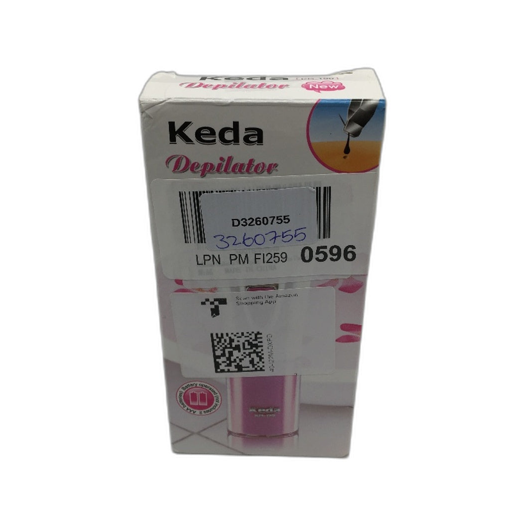 Keda KD 190 Epilator Smooth Glide For Women Face & Body Ergonomic Design NEW