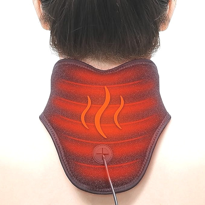 UTK Far Infrared Neck Pad Wrap 3 Heat Settings Muscle Relax Auto Shut Off NEW