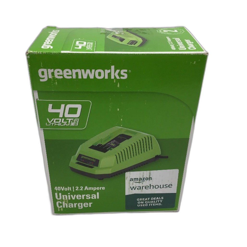 Greenworks 40V 32 2A 60W Universal Lithium Ion 2.0Ah& 4.0Ah Battery Charger