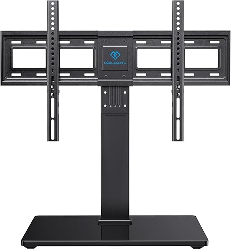 PERLESMITH Universal Swivel Tabletop VESA 600x400mm Mount TV Stand 37-65" NEW