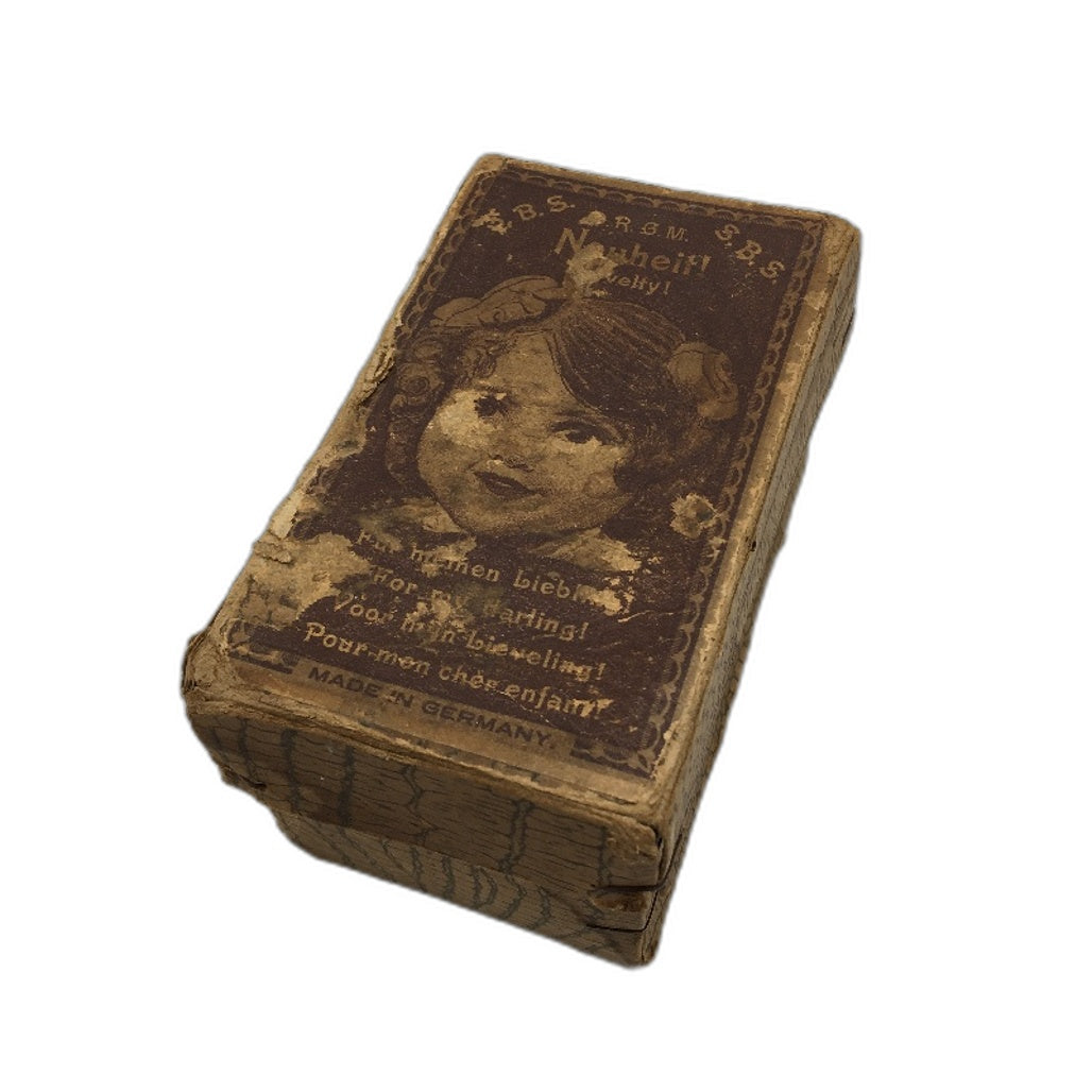 ANTIQUE DRGM Made In Germany Timber Toy Novelty Puzzle In Original Box