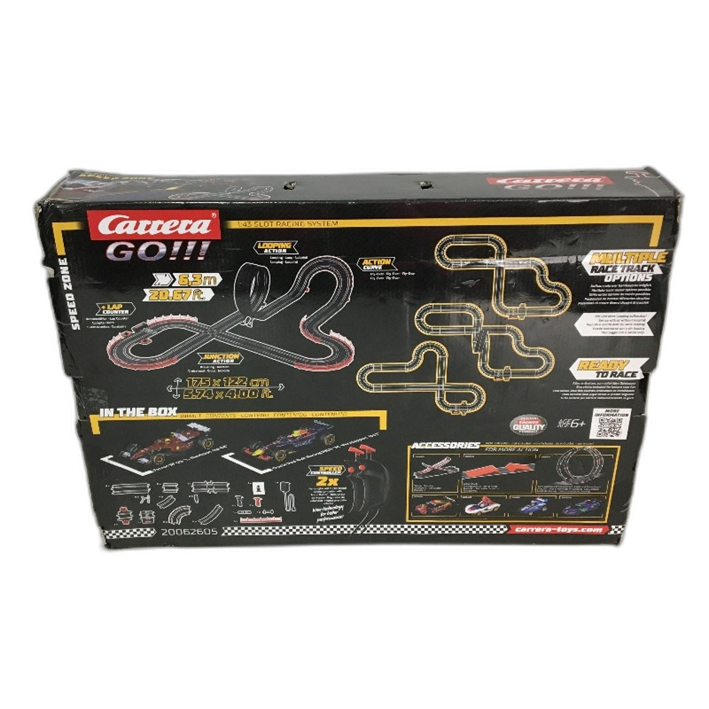 Carrera Go 1:43 Flying Lap Slot Oracle Redbull Racing Track System Set NEW