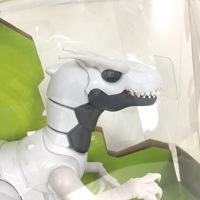 Zuru RoboAlive White Robo Dino Raptor Rampaging Dinosaur Ages 3 Up NEW