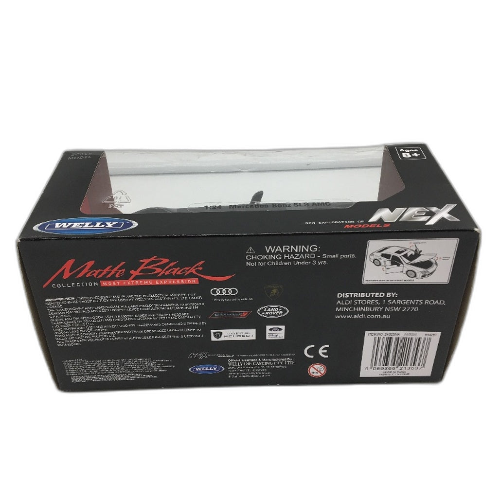 MSZ 1:24 2013 Dodge Challenger & Mercedes-Benz SLS AMG Die Cast Model Cars NEW