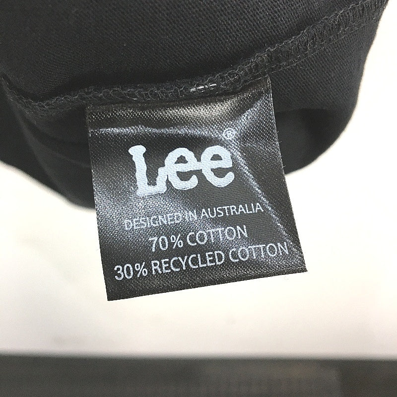 Lee 100% Cotton Black 'In My Lee Denim Moods' Embroidered TShirt Mens Size M NEW