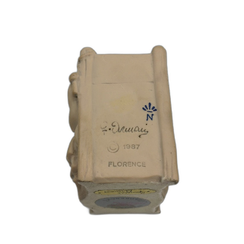 VINTAGE 1987 Florence Guiseppe Armani Little Treasure Collectable Figurine