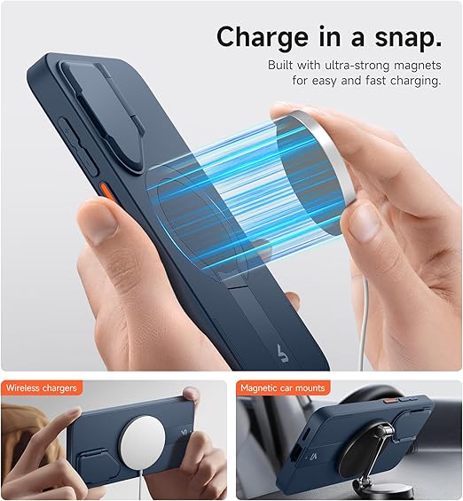 SURITCH Protective Case For Samsung Galaxy S25 6.2Inch Camera Cover & Stand NEW