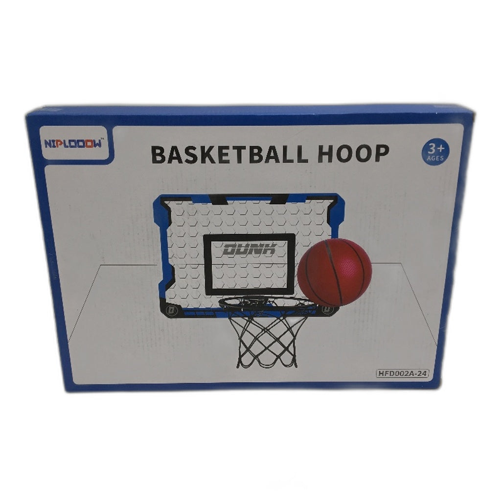 Indoor Over Door Mini Steel Basketball Hoop Set for Ages 3 and Up NEW