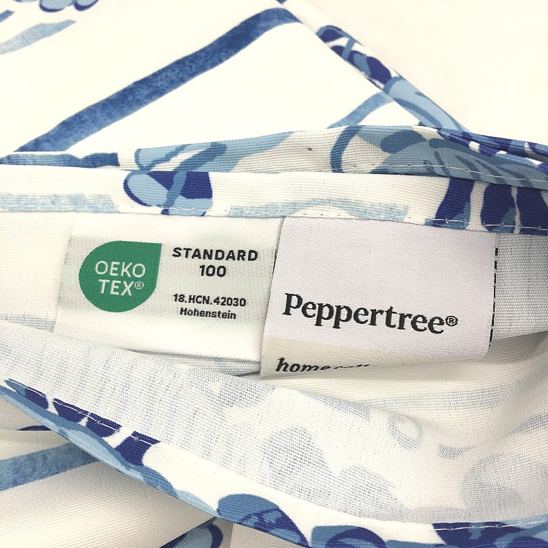 Peppertree 2x Cotton White Blue Lobster Theme Rectangle 130x178cm Tablecloth NEW