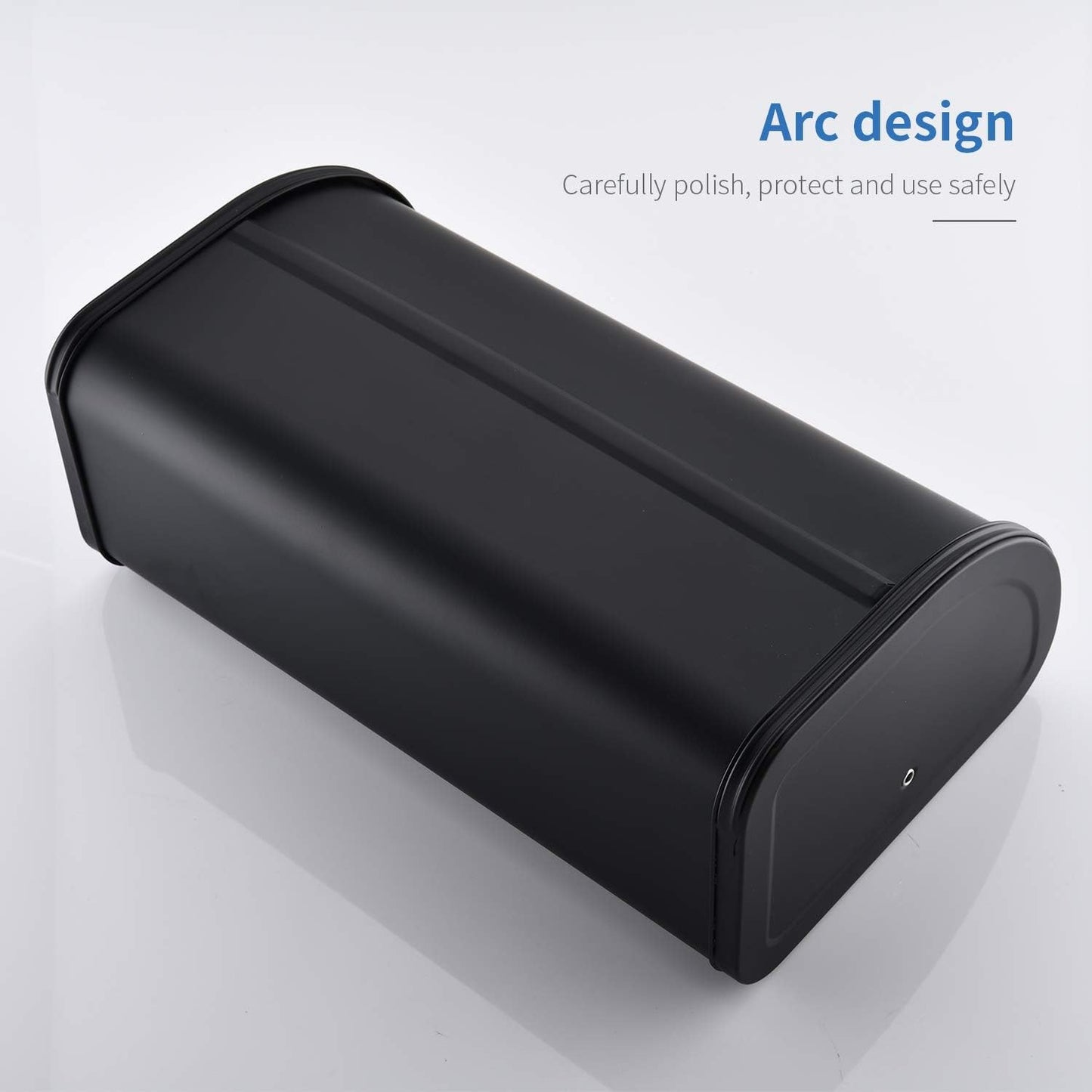 HILFA Stainless Steel Bread Box with Roll Up Lid for Kitchen Storage AU Online