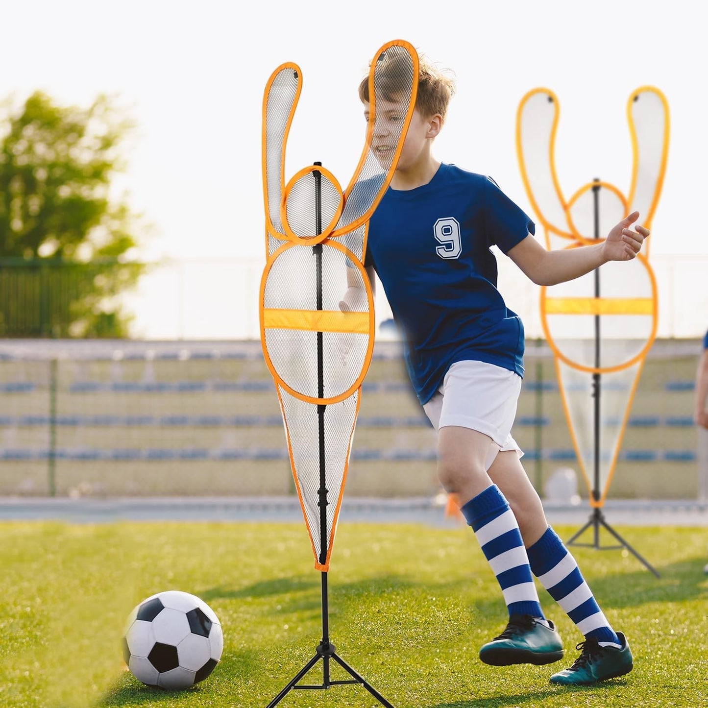 MR Dummy Defender Portable Height Adjustable Training Mannequin for Sports