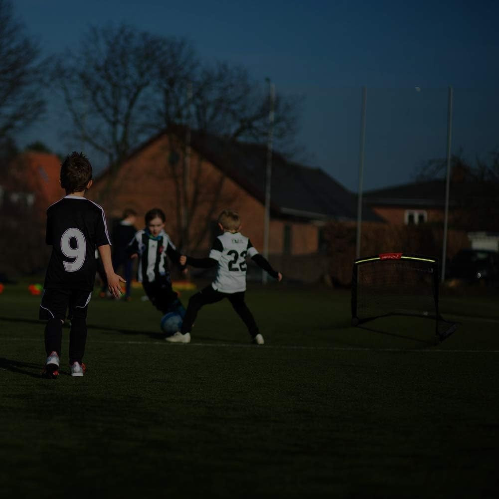 Wiel 4ft x 3ft Fold-Up Soccer Goals with Reflective Strips for Kids Australia