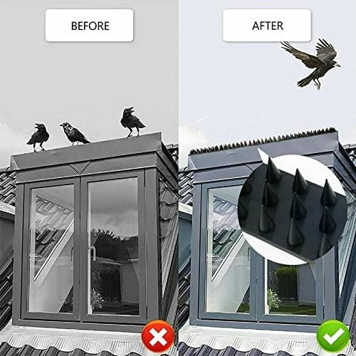 24pc Bird Spikes for Effective Pest Control on Fences and Walls AU