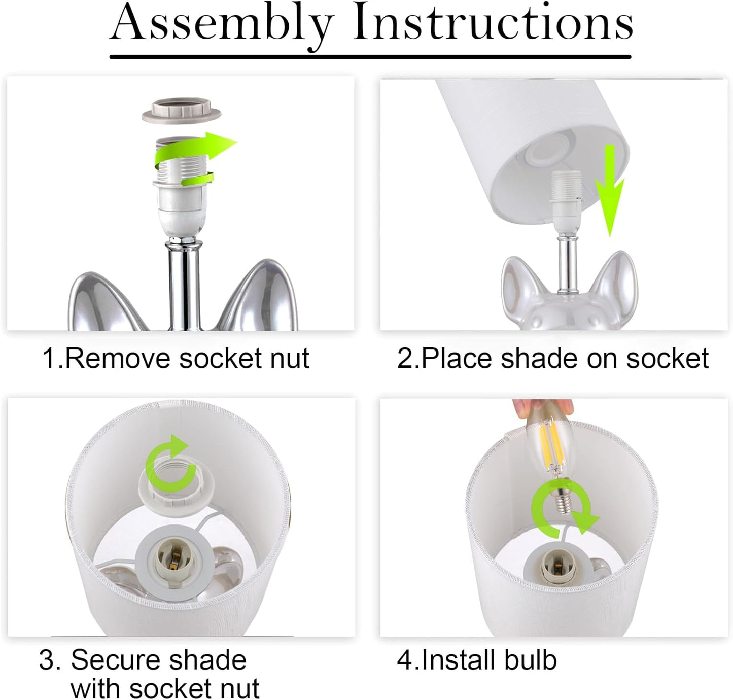 EOEYYOYB Single Glazed Ceramic Bulldog Linen Shade Table Lamp in Navy NEW