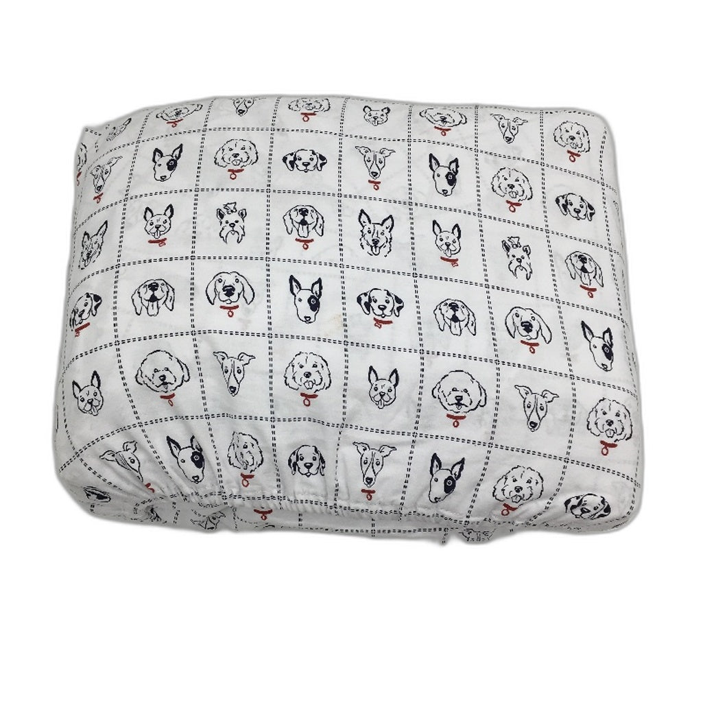 Target Spike Dogs Kids White Aussie Cotton Fitted Sheet Combo DOUBLE NEW