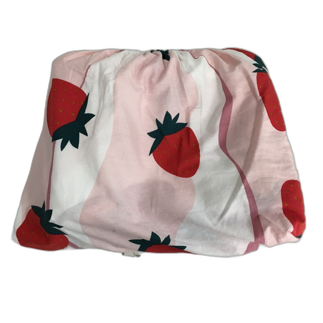 Target Strawberry Textured Kids Cotton Quilt Cover Set Size DOUBLE NEW