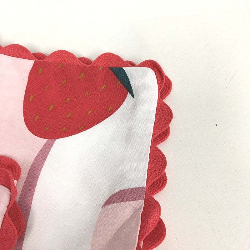 Target Strawberry Textured Kids Cotton Quilt Cover Set Size DOUBLE NEW