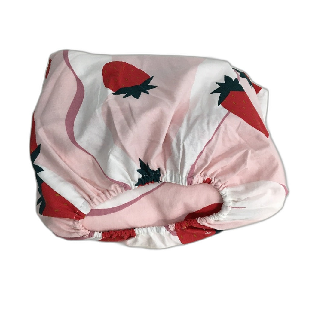 Target Strawberry Textured Kids Cotton Quilt Cover Set Size DOUBLE NEW