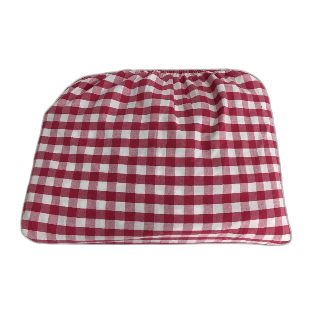 Target Australian Cotton Mix and Match Red Gingham Flat Sheet Size QUEEN NEW