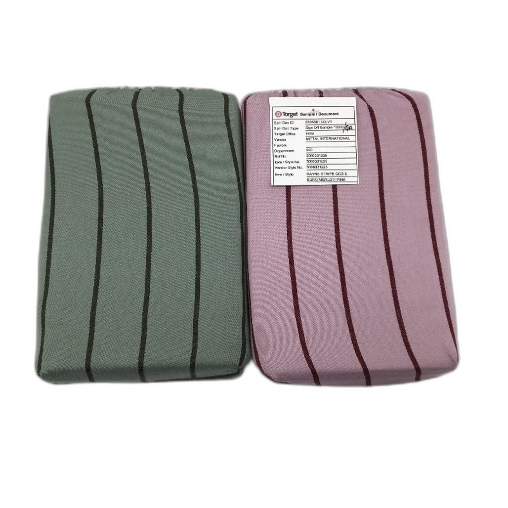 2 Piece Merlot Red and Forest Green European Square Pillowcases 65x65cm NEW