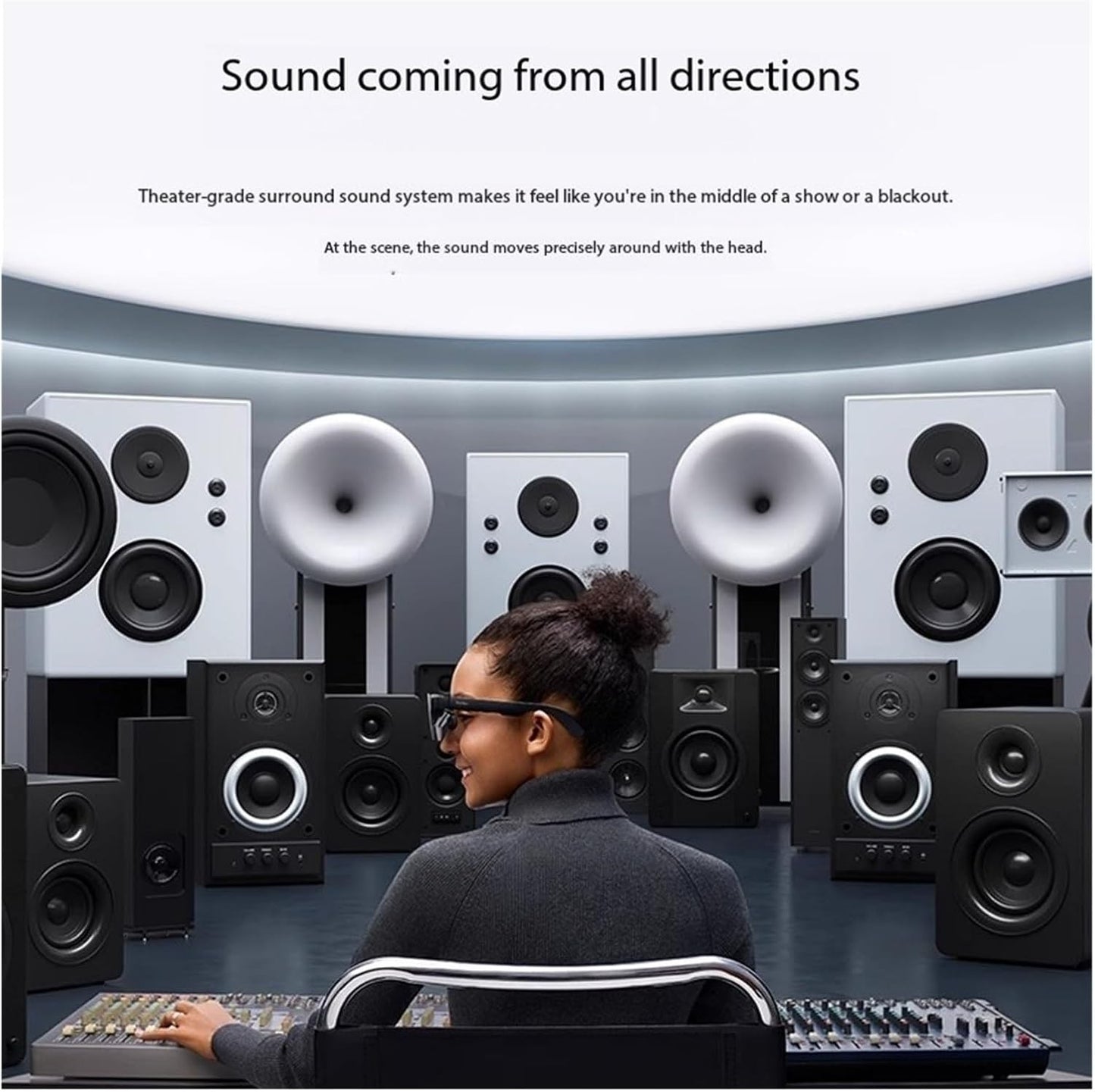 DTFTBJXYM 2025 Air 3S Pro Smart AR Glasses with 135-Inch Screen Australia Online