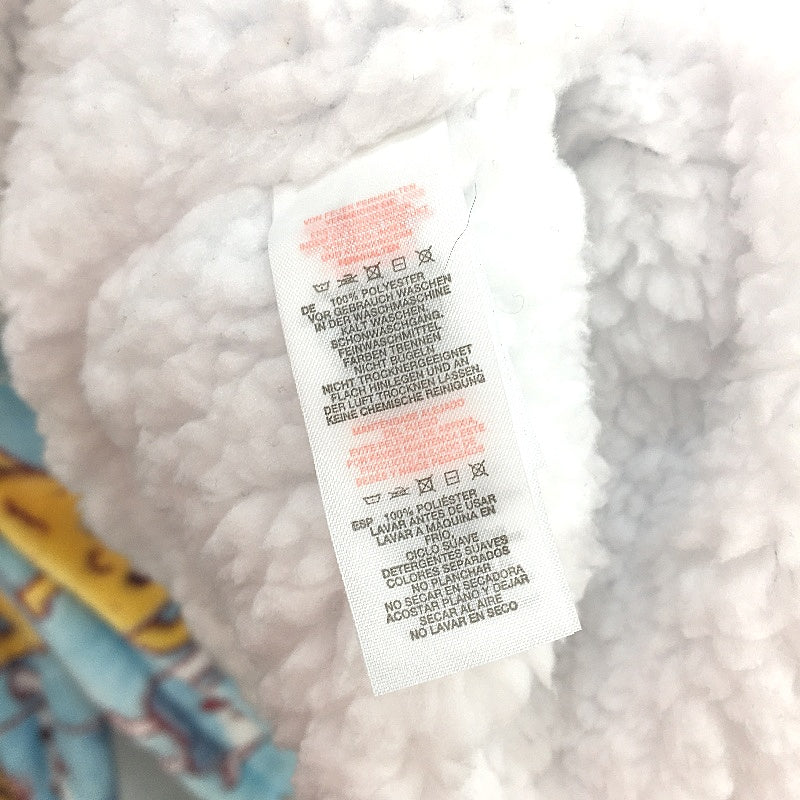 The Oodie Nuggets & Chips Might Blue Oversized Cozy Fleece Hoodie OSFM Adult