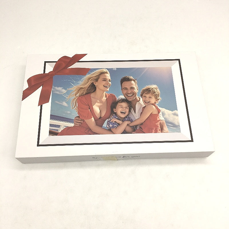 FotoCube 10.1 Inch Touchscreen Digital Photo Black Frame with App NEW