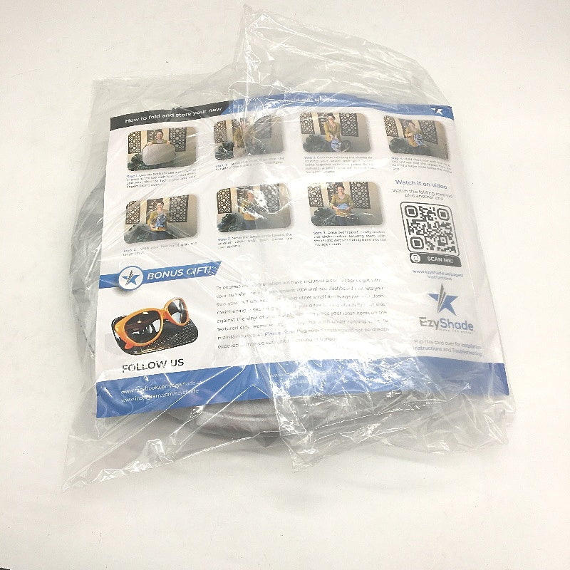 EzyShade 2pc Shield X Reflective Windshield Sun Shade Size Large 90x80cm DEMO