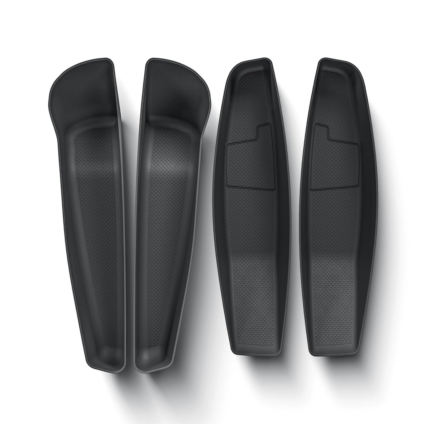 PAOFUFUI Door Side Pocket Storage Box for Tesla Model Y Juniper Black NEW