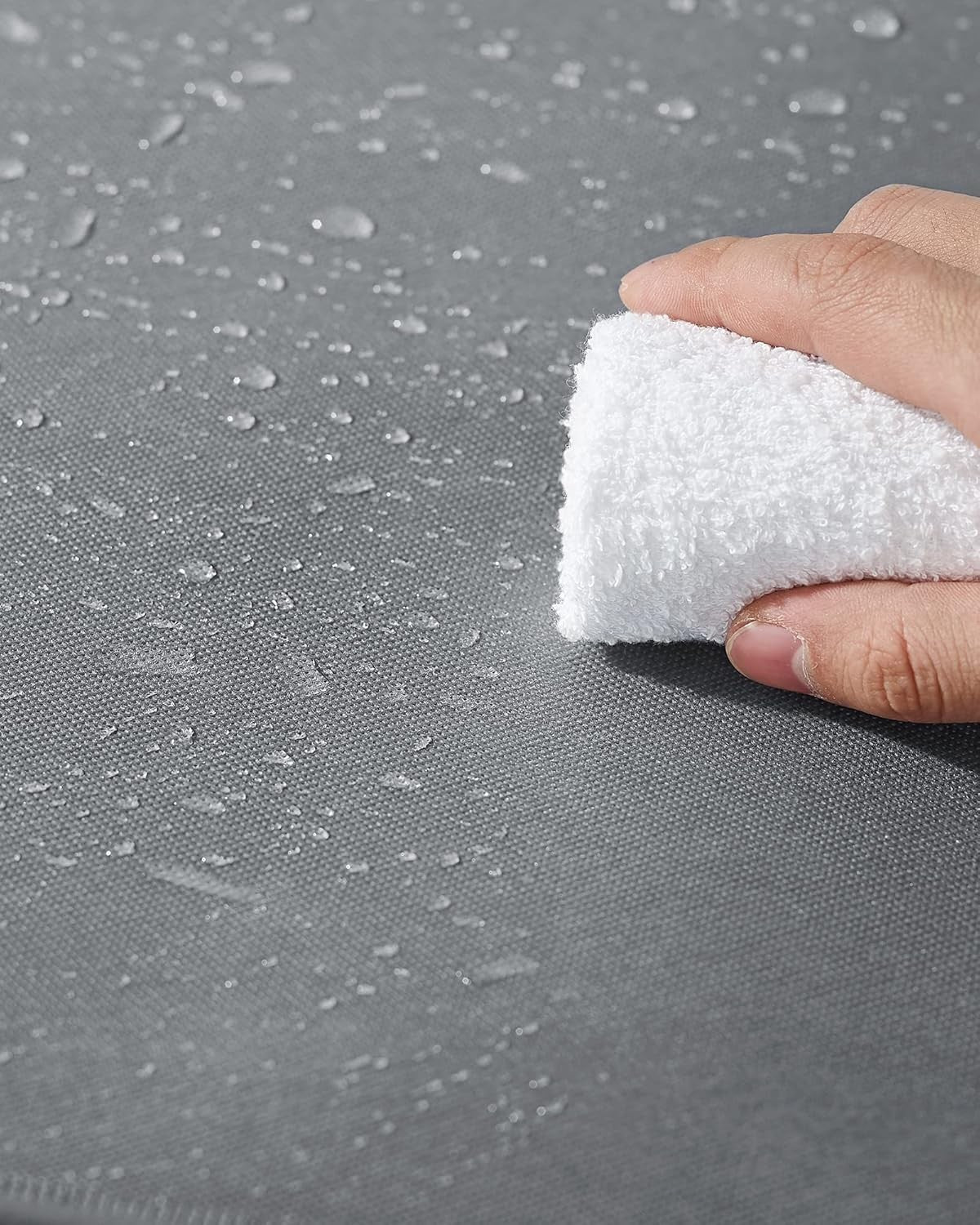 SONGMICS Customisable Fabric Wardrobe with 2 Hanging Rails & 6 Shelves NEW