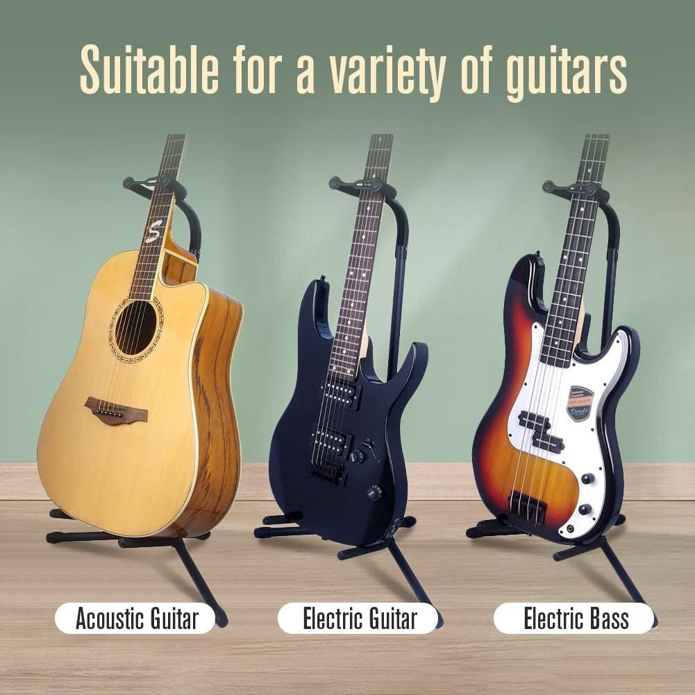 Adjustable Portable Guitar Tripod Stand for Acoustic Classical Electric Bass