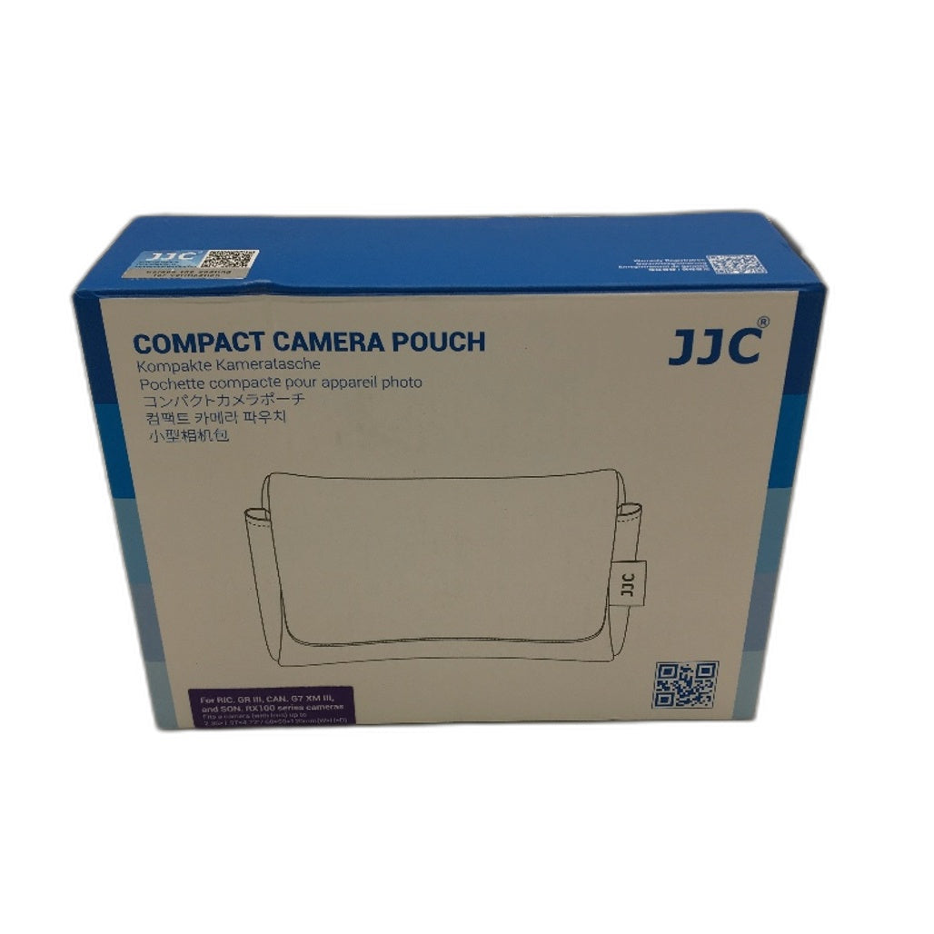 JJC Camera Pouch Soft Carrying Case for Canon Sony Ricoh Small Digi Cams NEW
