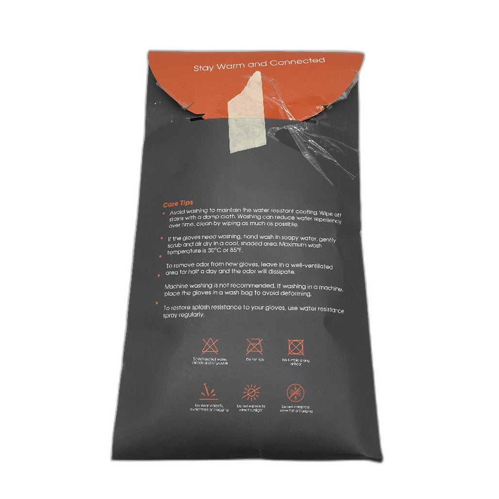 FEWTUR Waterproof Soft Grip Touch Screen Winter Gloves Unisex Size XL NEW