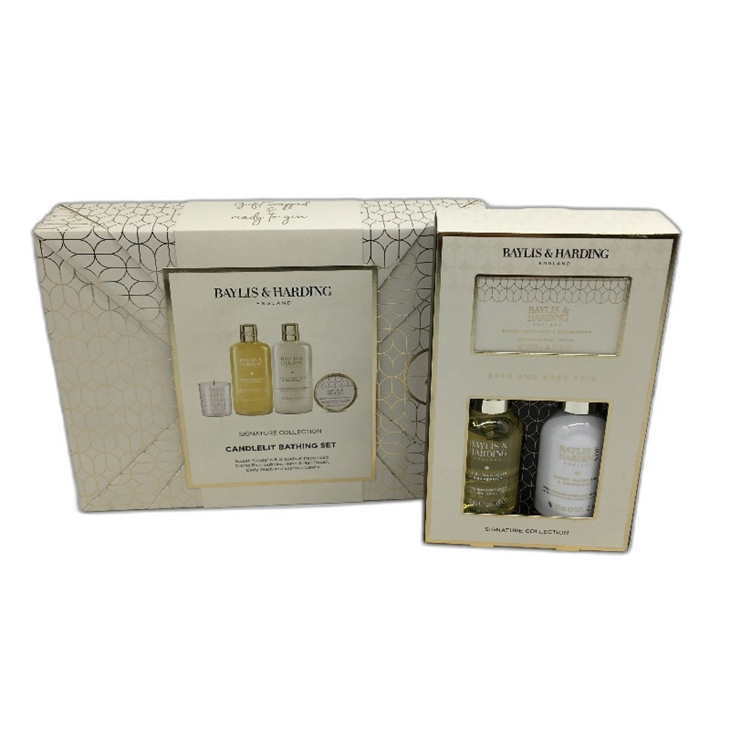 Bayliss & Harding Sweet Manderine & Grapefruit Candelit Bath Pamper Pack NEW