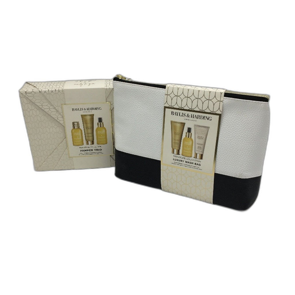 Bayliss & Harding Wash Bag & Sweet Manderine & Grapefruit Bath Pamper Pack NEW