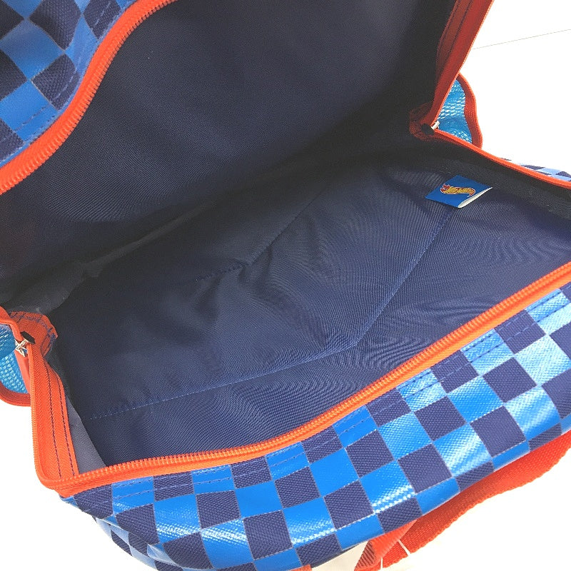 Mattel Navy Blue Hot Wheels Built For Speed Blue School Everday Backpack NEW