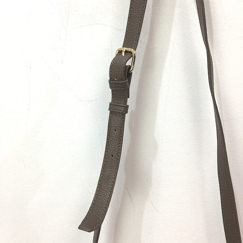 Rich Mocha Brown Textured Leather Look Cross Body Bag With Adjustable Strap NEW