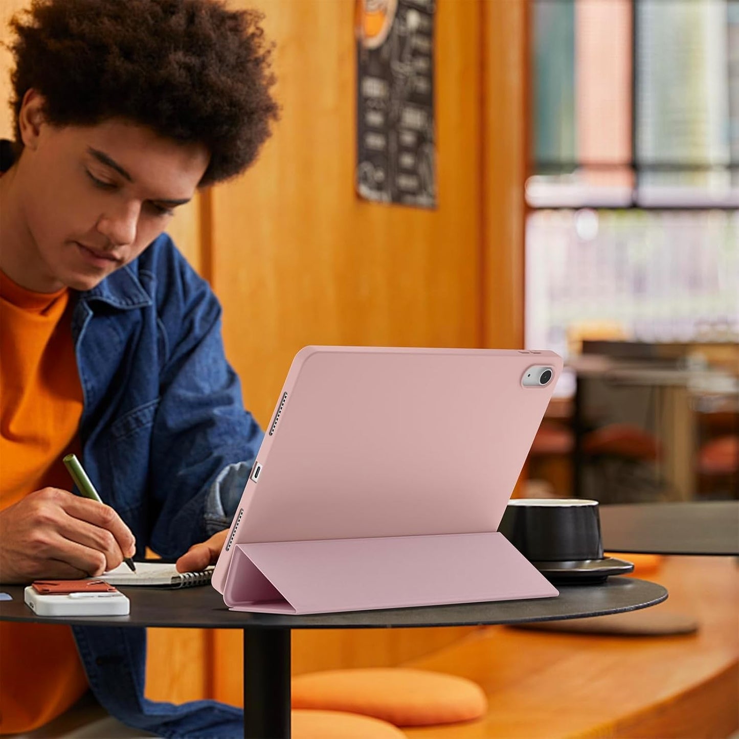 Meliya Slim Hard Shockproof Case for iPad 11" & 10.9" 2022 Pink